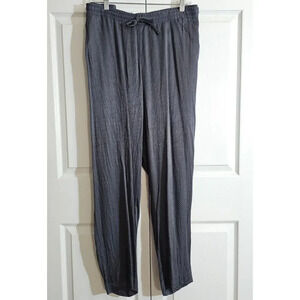 Lane Bryant Women's Pants 22/24‎ Dusty Blue Diamond Print Loungewear Casual